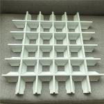 100x100mm Metal Open Cell Ceiling Pyramid Grille Ceiling System Fireproof