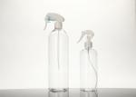 PET Squeeze White Clear Plastic Trigger Spray Bottle 500ml 1000ml