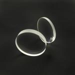 Clear JGS1 Quartz 36mm FL 150mm Laser Focus Mirror