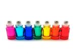 5ml Rainbow Colored Glass Roller Bottles For Essential Oils , Glass Perfume