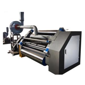 Quality UV Flute Type Single Facer Machine for Corrugated Cardboard Production in Carton Plant wholesale