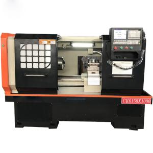China Flat Bed CNC Lathe Machine with Swing diameter 500mm and Length 1000mm on sale