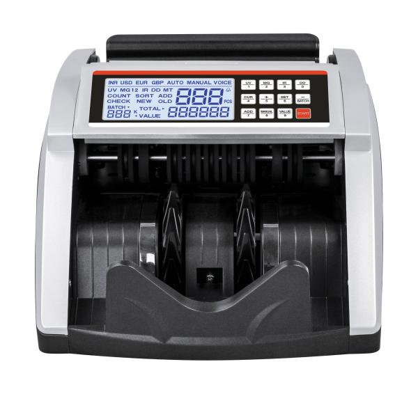 EURO COUNTER DETECTOR Back Feeding Money Counter Professional Money Counting