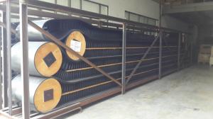 Quality Corrugated Sidewall Conveyor Belt 90 degree vertical lifting hign abrasion Base belt ST1600 sidewall S400 Cleat TC360 wholesale