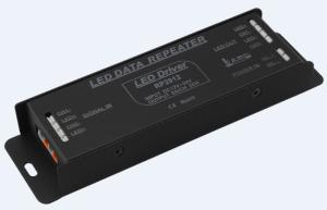Quality IP40 2CH Black LED Power Repeater With 2 Channel WW / CW Lighting Control wholesale