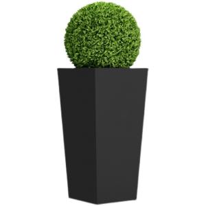 Quality Outdoor restaurants large square planter metal flower pot wholesale