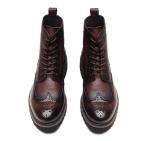 Fashion Style Mens Leather Dress Boots Carve Vintage Pointed Toe Men Martin