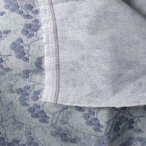 Quality 30% Ramie 70% Cotton Heat Transfer Printing Patterned Linen Fabric Home Textile wholesale