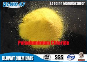 Quality Bluwat Chemicals Polyaluminium Chloride PAC Flocculation Light Yellow PH 3.0 - 5.0 wholesale