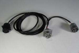 Quality J1708 Deutsch 6-Pin Male to 9-Pin J1939 Male and J1708 Female Splitter Y Cable wholesale