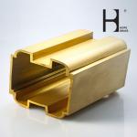 Fade Resistant 5000mm Length Brass Handrail For Stairs Decoration