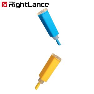 Quality 1oz Yellow Blue Stainless Steel Blood Lancet Test Strips Lancets 28 Gauge wholesale