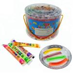 Stick Shape Assorted Flavor Fruity Jellies Confectionary Multi Color Halal