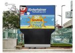 High Resolution Outdoor LED Displays 10mm RGB Real Pixels For Landmarks /