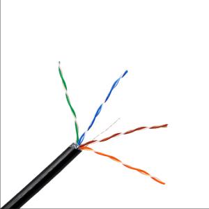 Quality Outdoor Waterproof UV Resistance 100MHz External Cat5e Cable 305m wholesale