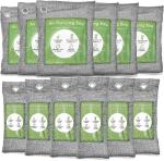 Activated Bamboo Charcoal Air Purifying Bag for Home Office Bedroom Lobby Hotel