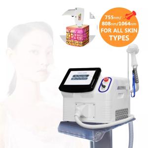 Quality Custom Portable 808nm Diode Laser Hair Removal Machine For Face And Body wholesale