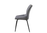 Iron Art Restaurant Upholstered Seat Dining Chairs