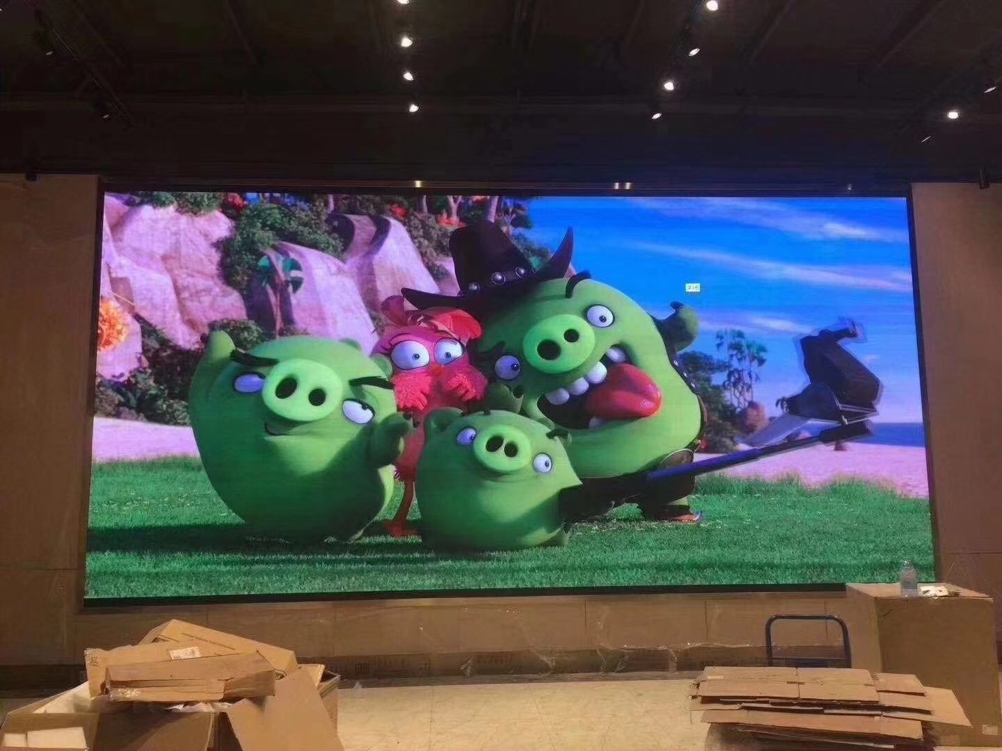 RGB LED Video Wall Display , P16 Outdoor Full Color LED Display SMD1921 / SMD2727 LED Chip