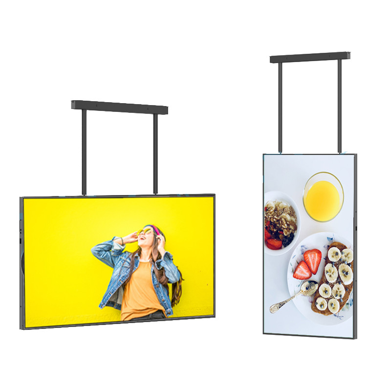 Advertising Kiosk LCD Display Ultra Thin 43 Inch Double Sided for Shop Window