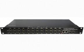 Quality Rack Mount RJ45 Managed Fiber Switch Gigabit Combo SFP Slot wholesale