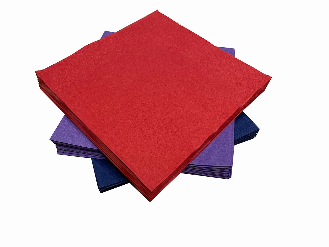 Environmentally Friendly Luxury Paper Napkin In 25 Colors Airlaid Paper Napkins