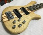 professional active electric bass guitar neck through body bass guitar with