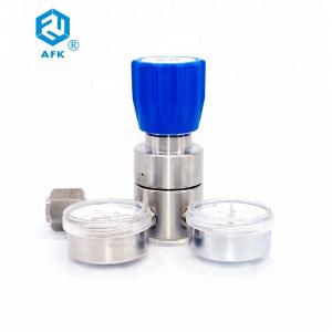 Quality 3000psi high pressure regulator price of oxygen gas wholesale