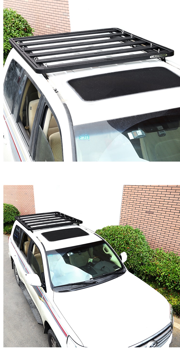 Aluminum Alloy Luggage Rack for Toyota Lc200 High- and Maximum Load Capacity