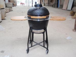 Quality 18&quot; Ceramic Grills Charcoal BBQ Kamado Cooking ( Black) wholesale