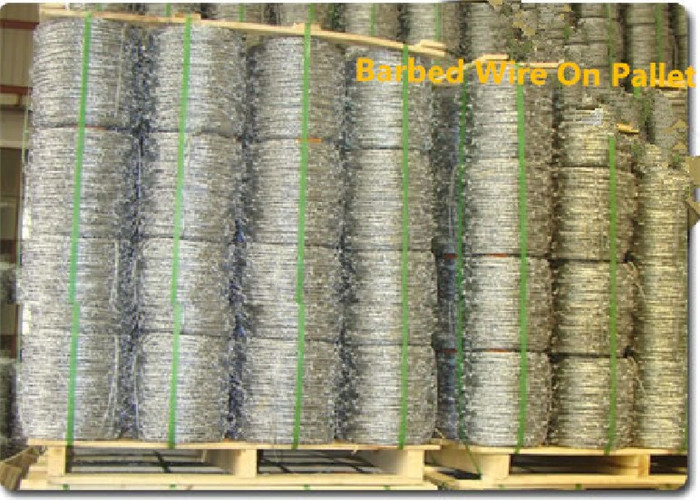 Galvanized Steel Wire Fencing Security Barbed Wire Single Strand For Animal Husbandry