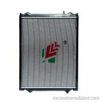 Guangzhou ISUZU Mixer Truck Radiator Water Tank Cooling Assembly Concrete Mixing