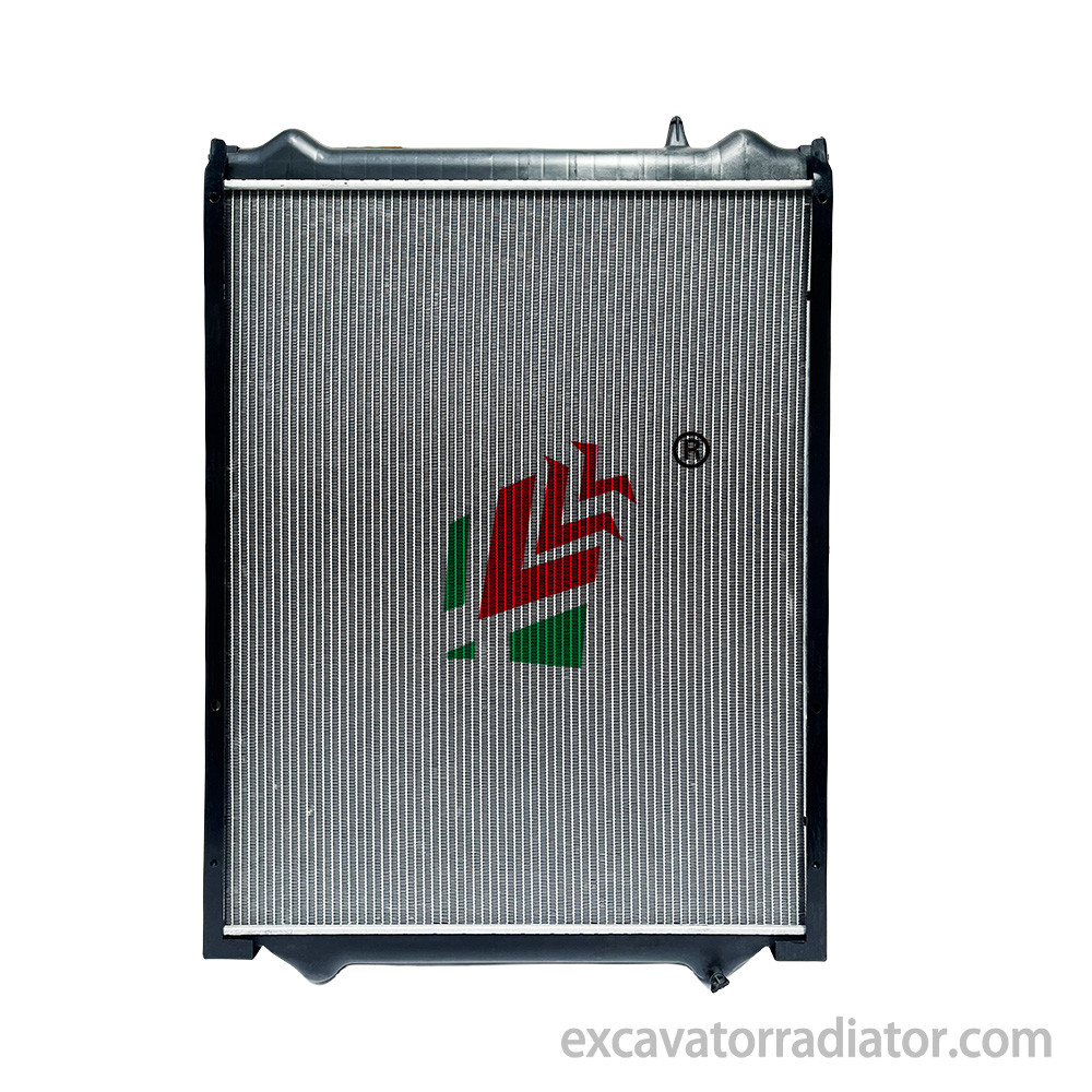 Guangzhou ISUZU Mixer Truck Radiator Water Tank Cooling Assembly Concrete Mixing And Cooling System