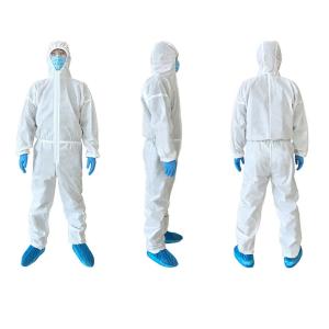 Quality Non Woven Fabric Disposable Protective Clothing Breathable Waterproof wholesale