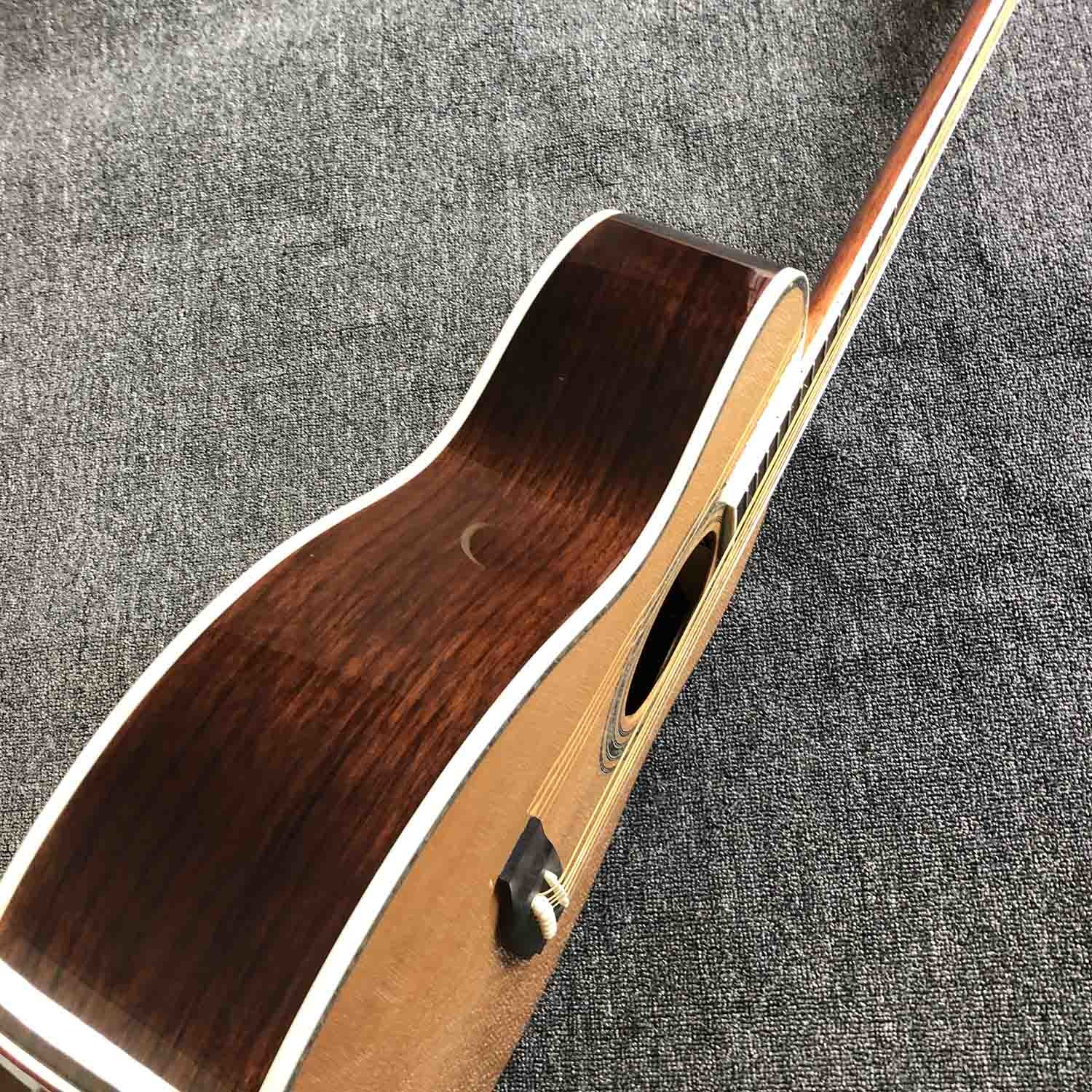 Custom Solid Cedar Top 42c OM Style Acoustic Guitar