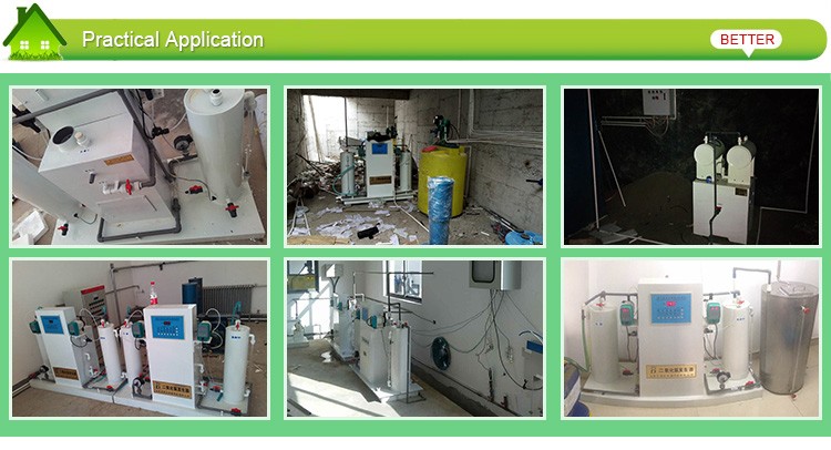 Portable Electrolytic Chlorine Dioxide Generators for Drinking Water Disinfection Made
