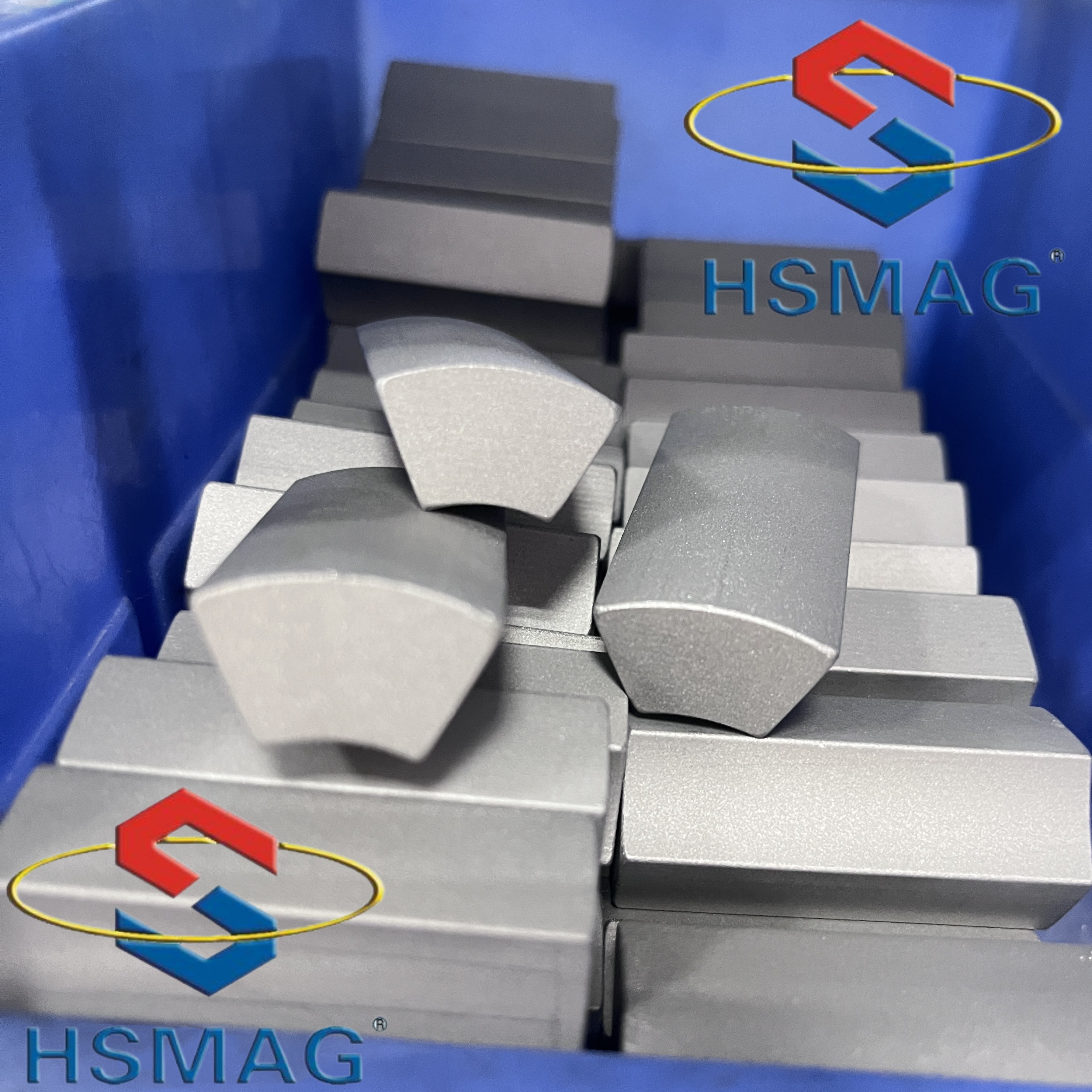 Sm2Co17 XG28 Samarium Cobalt Magnets Arc SmCo Motor Magnet Anti Wear