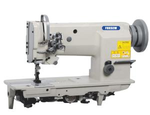 Quality Double Needle Compound Feed Heavy Duty Lockstitch Sewing Machine wholesale