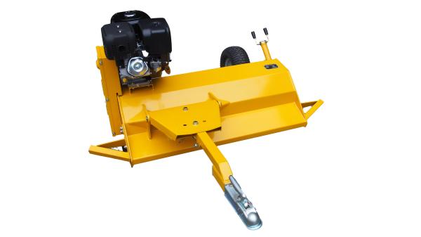 Cheap Orchard Foldable blade Tow Behind ATV Flail Mower 24 Hammer Petrol Engine for sale