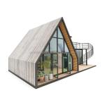 EU Modern Design Wooden Container House for Couples' Holiday or Hotel Main