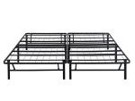 Mail Packing Black Metal Folding Bed for Adult Siesta Office and Hotel Easy to