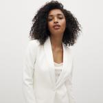 38% Poly Womens White Pants Suits Dressy 19% Rayon
