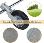 Hot Galvanized Heavy Duty Garden Gate Caster Wheel for Sliding Fence Roller