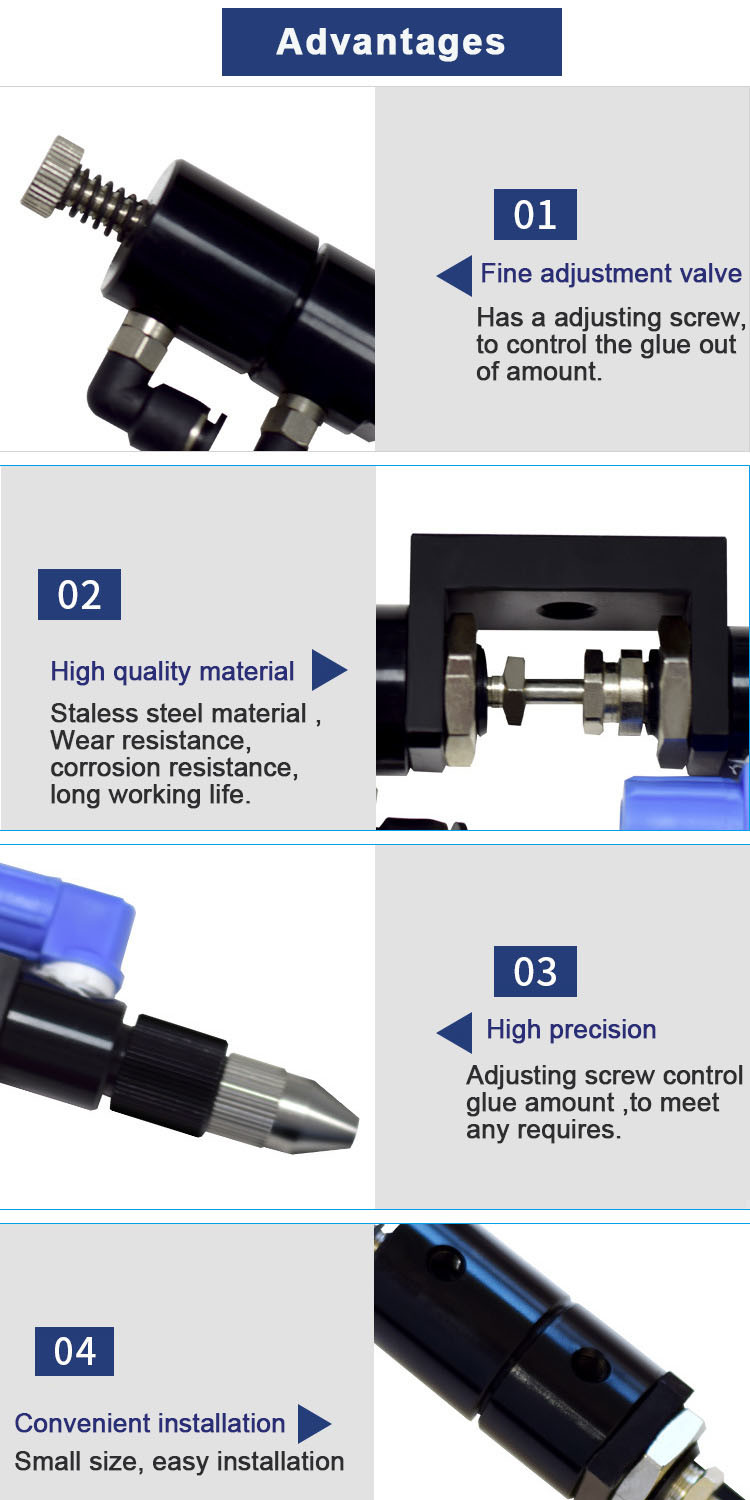 HJD36 Double Acting Thimble type for glue potting and coating