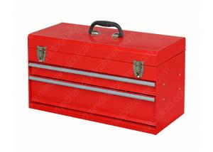 Quality 2 Drawer Cantilever Tool Box Combo Printing Cold Steel Power Coating Finish wholesale