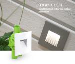 Dimmable Slim Recessed Wall Lights Outdoor Diameter 85mm For Garden