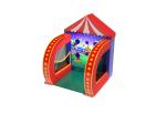 Football Carnival Inflatable Games 2x2x2.5m For Playground Park