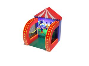 Quality Football Carnival Inflatable Games 2x2x2.5m For Playground Park wholesale