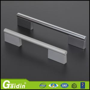 Quality kitchen accessories interior contemporary foggy siver aluminum furniture handle wholesale