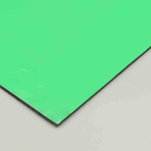 Quality SGS Apple Green PE Aluminum Composite Panel Acp Sheet Interior 4 X 8ft wholesale